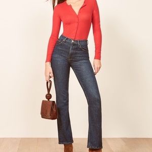 Reformation Candice Bootcut Jeans